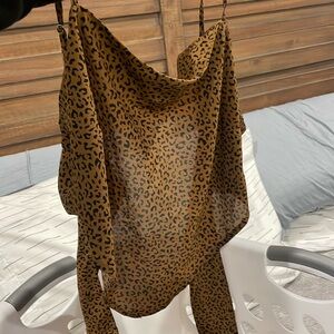 Open tie back top from pacsun